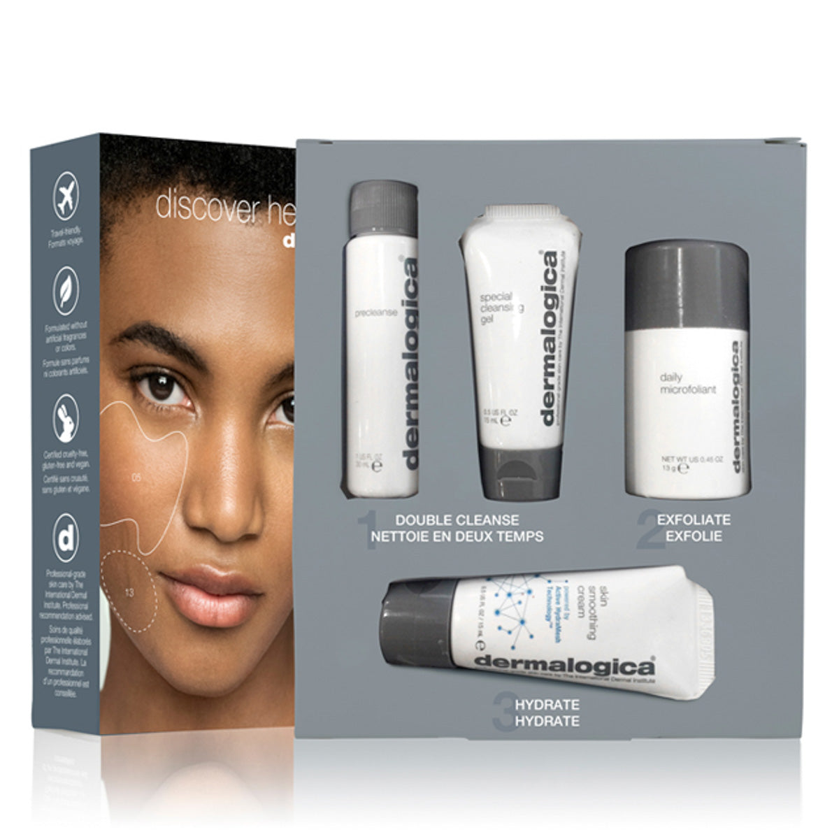 Skin kit 'discover healthy skin'